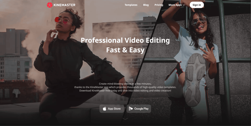 kinemaster interface