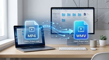 How to Convert MP4 to WMV: 4 Best Methods in 2026 (Free & Paid)