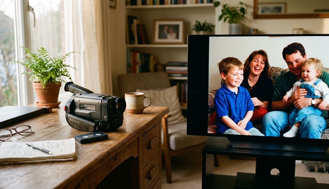 Camcorder Aufnahmen Restaurieren 2026: DV/Hi8/Video8/MiniDV mit KI in 4K retten