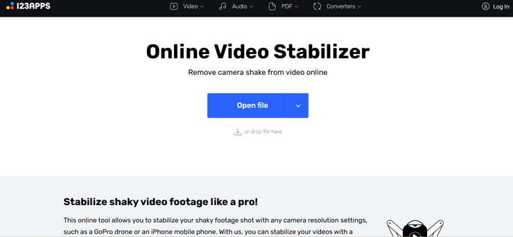 online video stabilizer
