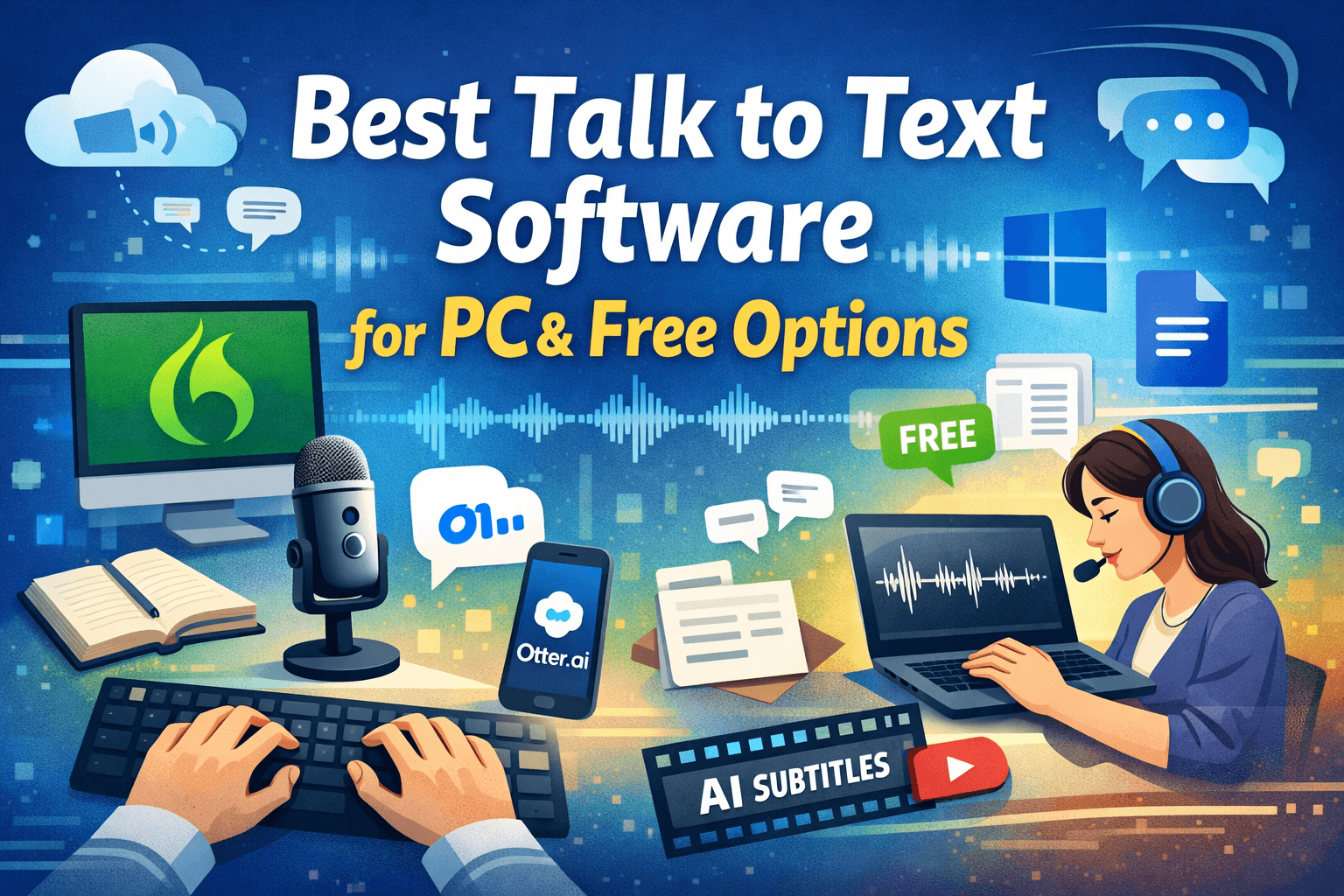 9 Talk-to-Text Software Picks for PC Workflows (2026)