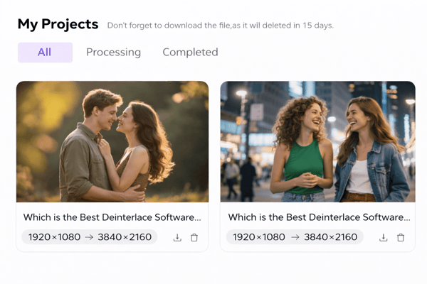 how to enhance video quality online - step 3