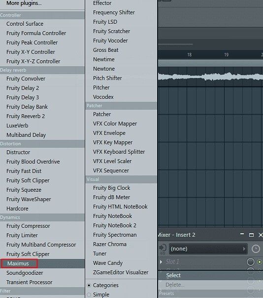 Configure vocal kill settings