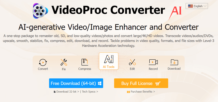 VideoProc Converter AI review