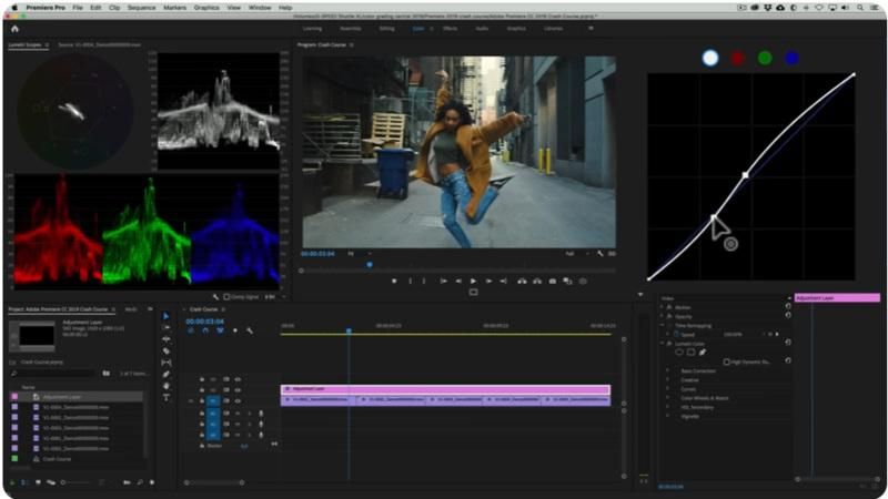 Use Curves to Color Grade Video in Premiere Pro