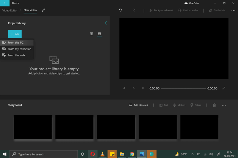 windows movie maker-step2