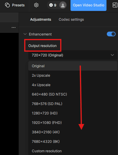how to use topaz video ai