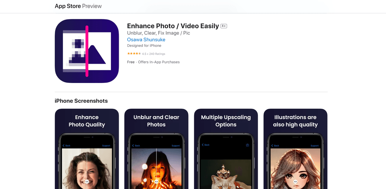 Enhance Video Easily Apple Store.png