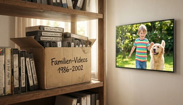 VHS digitalisieren Kosten: DIY vs. Service Vergleich