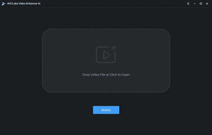 avclabs video enhancer ai oberflach
