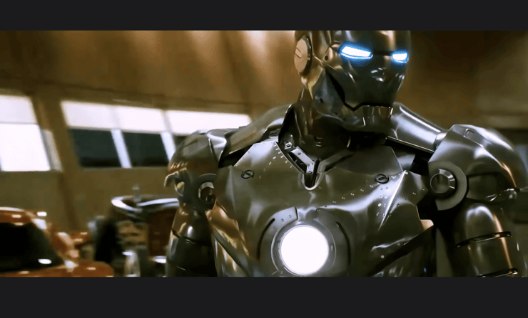 4K upscaling iron man 