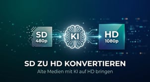 SD zu HD konvertieren: DVD-Material auf 1080p bringen (2026)