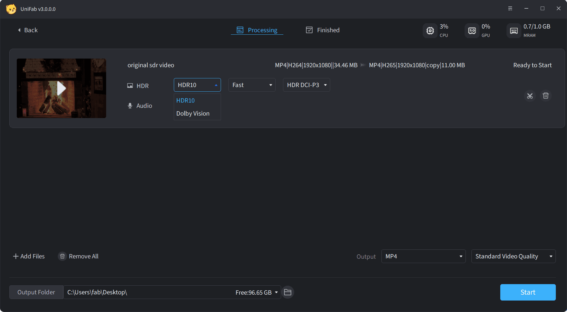 unifab hdr converter-step3