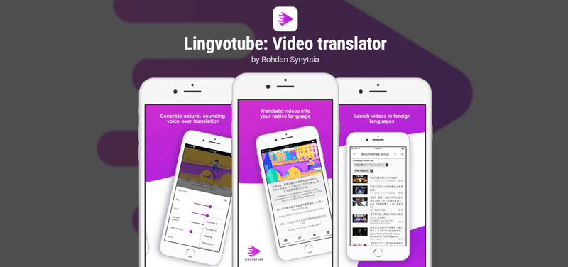 Lingvotube movie translator