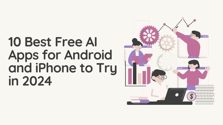 10 Best Free AI Apps text image