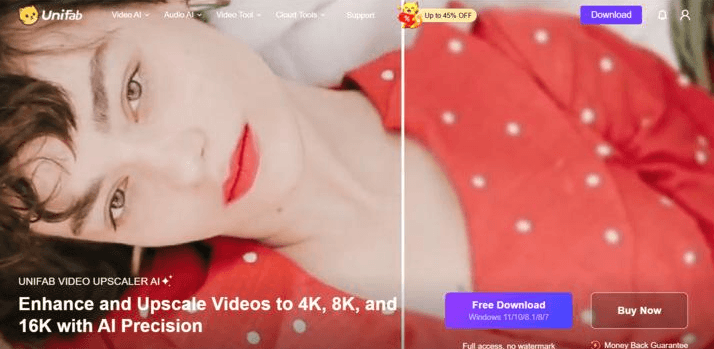 UniFab Video Upscaler AI Interface.png