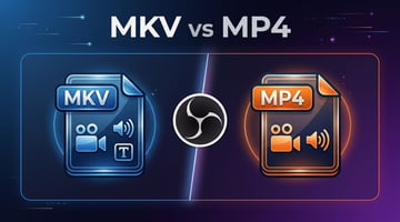 MKV vs MP4 in OBS: Which Recording Format Should You Use? (2026 Guide)