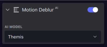 remove motion blur from video - step 3