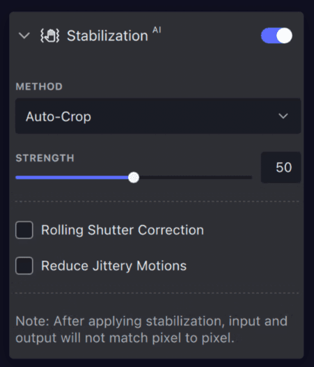 remove motion blur from video - step 2