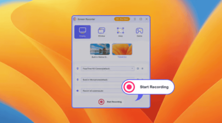 unifab screen recorder-step 3