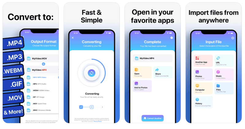 the video converter-video format converter app