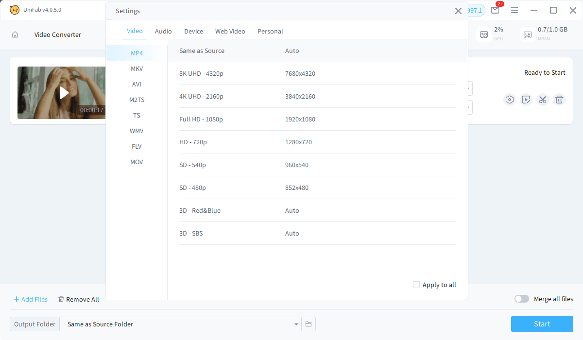 how to convert mp4 to webm - step 3