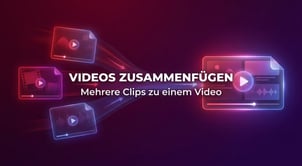 Videos zusammenfügen 2026: Drei Methoden mit Übergangs-Tipps