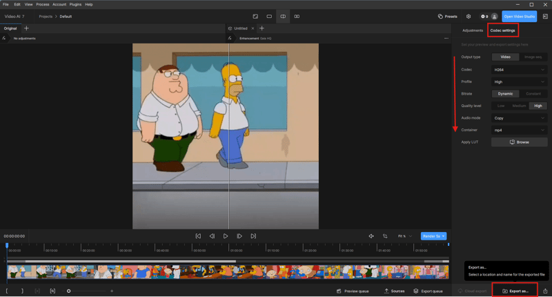 how to use topaz video ai