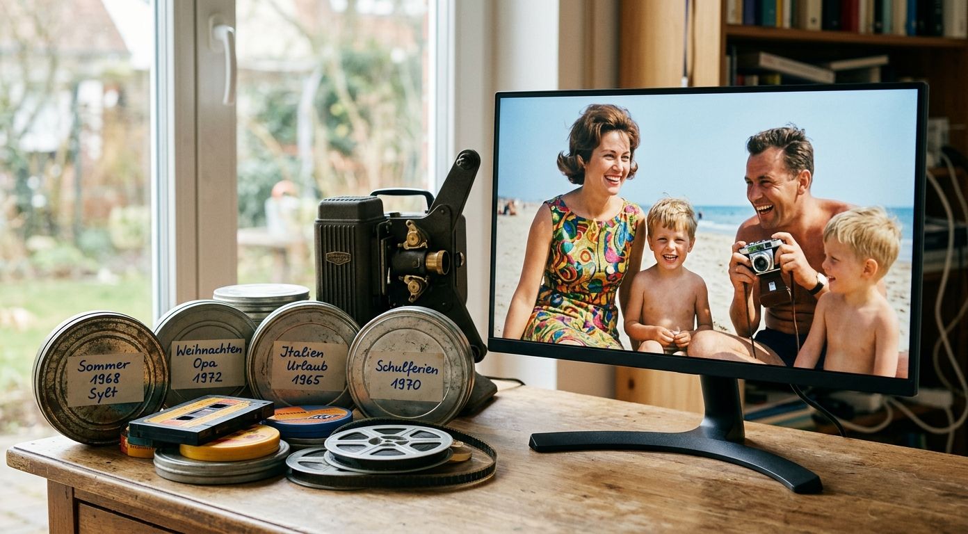 8mm Film digitalisieren und colorieren: Komplette Anleitung 2026