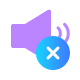 Mute track icon
