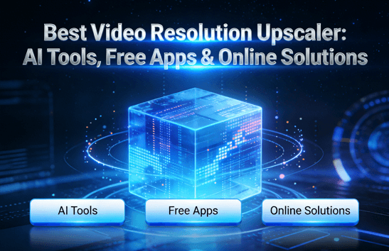 11 Best Video Resolution Upscalers for 2026: Desktop, Online, and Mobile