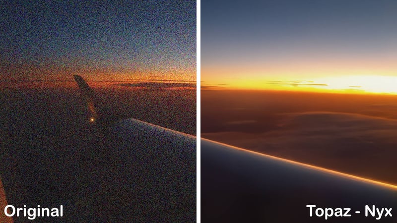 topaz denoise result