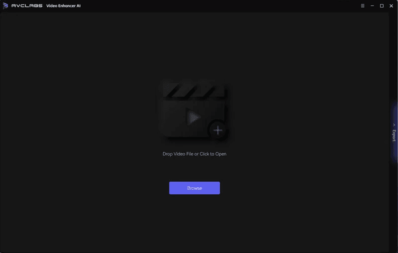 Launch AVCLabs Video Enhancer AI