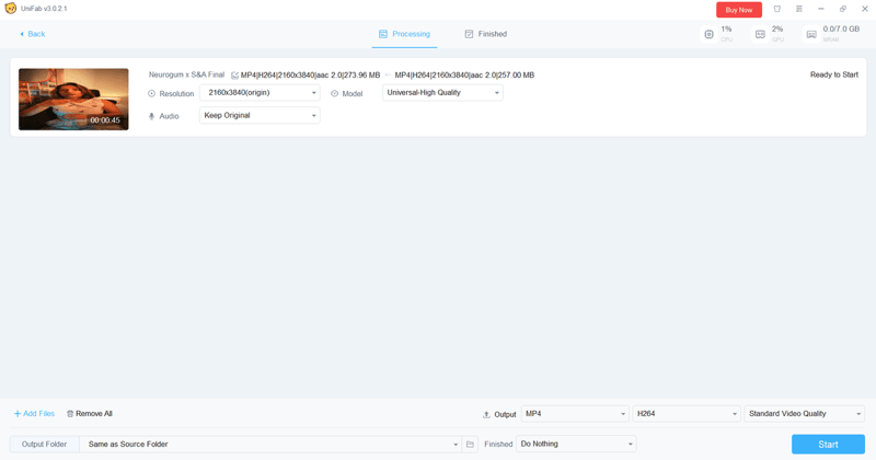 how to use unifab Free Video Enhancer-step 2.png