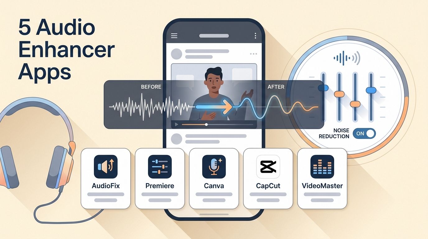 5 Video Sound Enhancer Apps for Clearer Audio (2026)