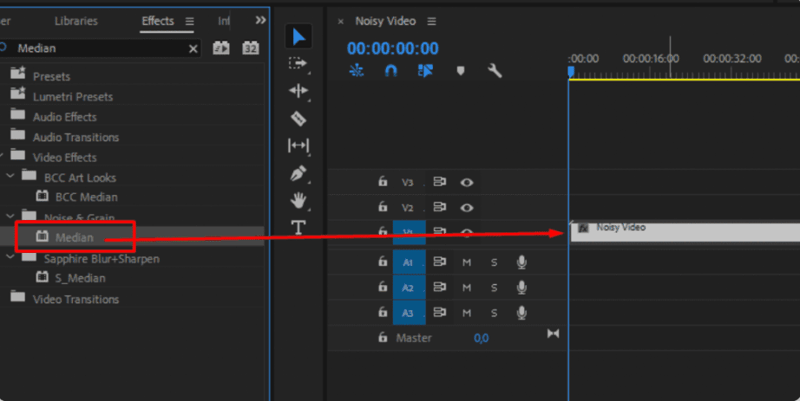 How to Reduce Grain in Video Premiere Pro - step3
