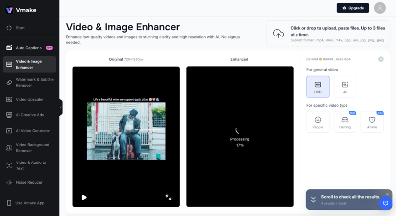 how to remove motion blur - step2