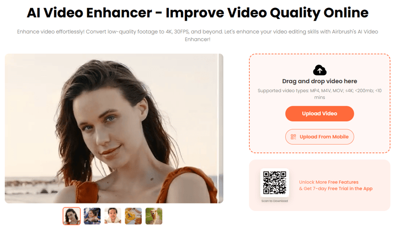 how to use airbrush video enhancer