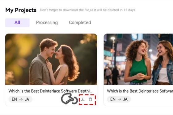 how to generate subtitles - step3