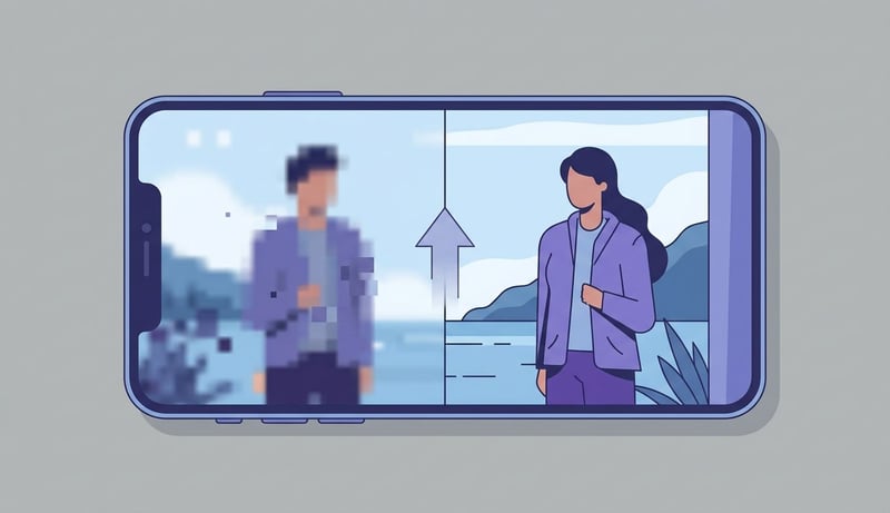UniFab Handy-Video 4K hochskalieren Vorher Nachher Qualitätsprüfung