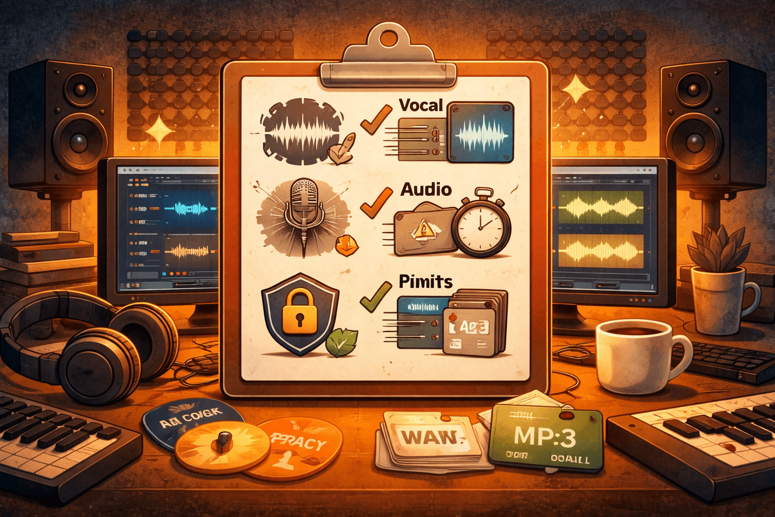Free vocal separator listening framework for bleed artifacts and instrumental preservation