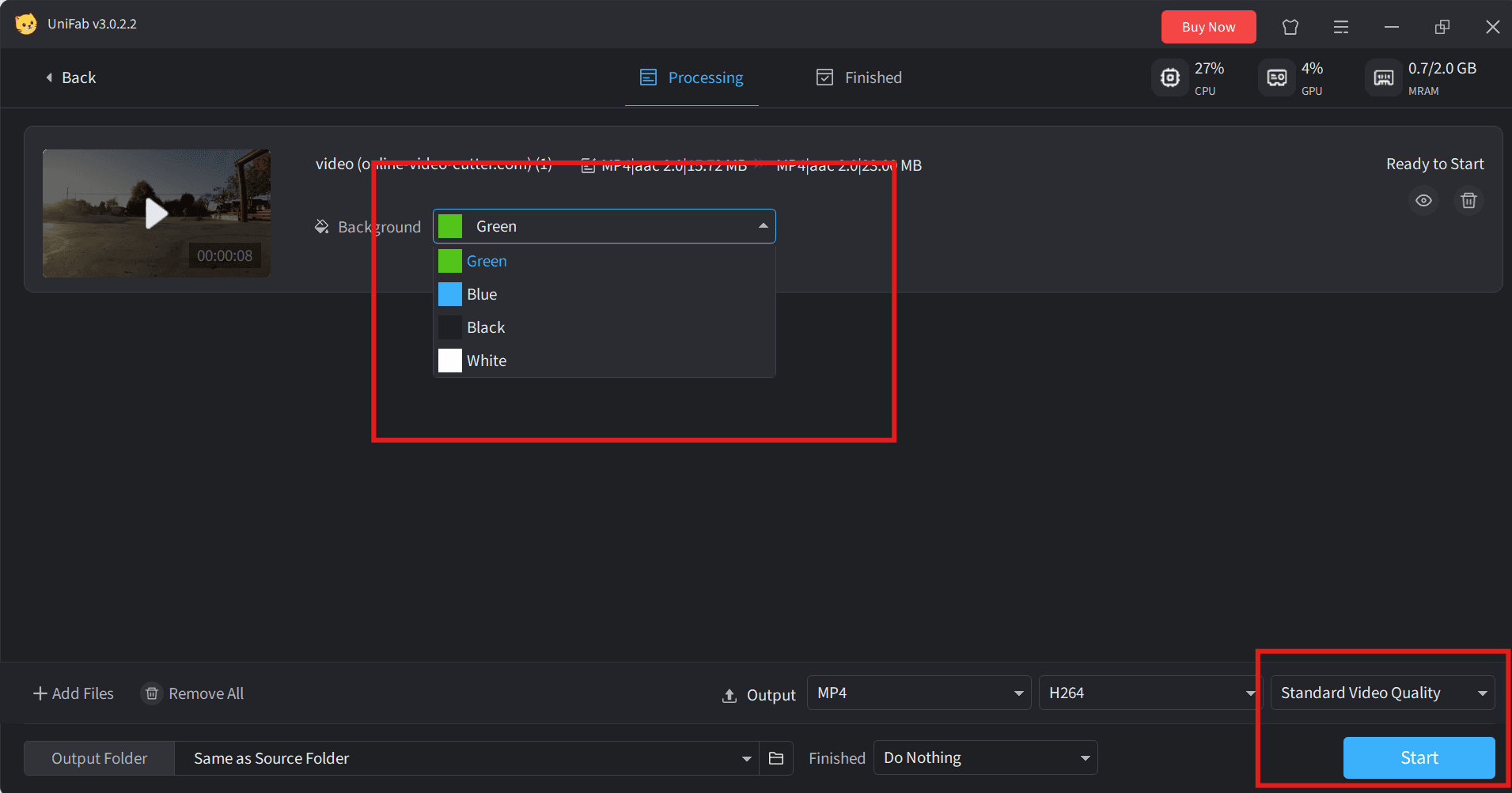 how to use Background remover for free- step 2