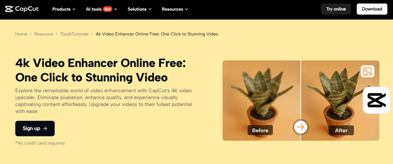 capcut Online free  Video Enhancer software.png