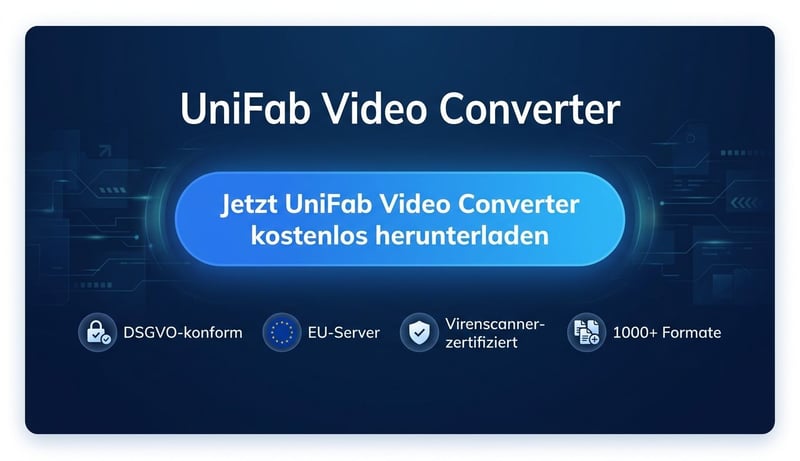 UniFab Video Converter kostenlos herunterladen