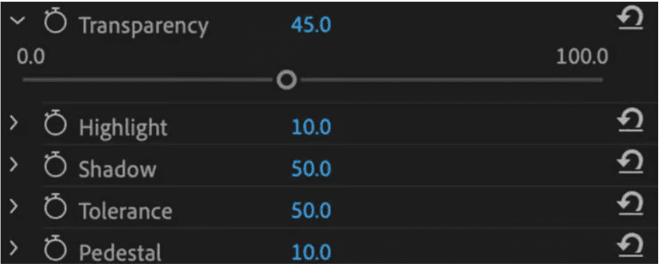 remove background from video in premiere pro-step5