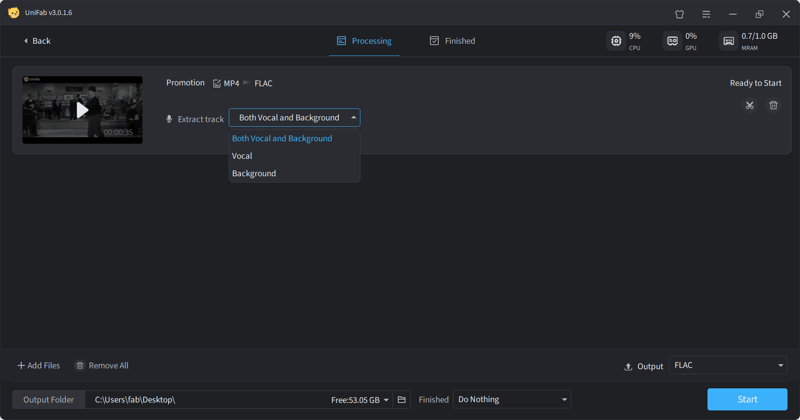 best ai vocal remover - step 2