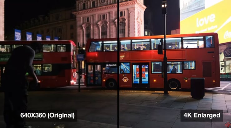 Unifab 4K upscaling with a bus