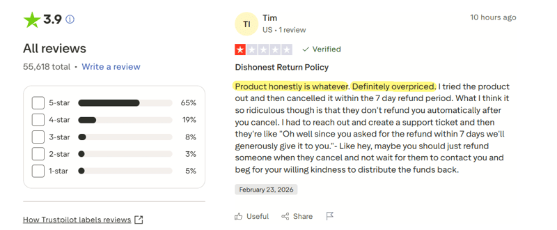 topaz video ai review from trustpilot