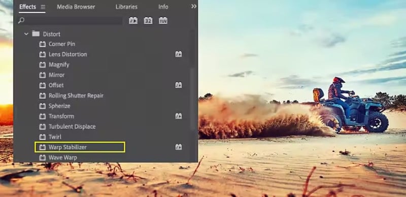 Premiere Pro Warp Stabilizer Setup