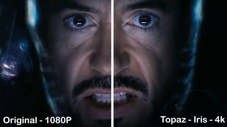 Topazの画質向上の効果
